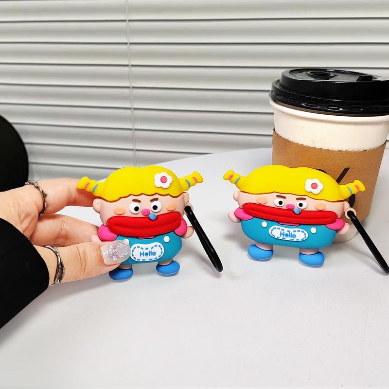 ลายการ์ตูนตลก เคสหูฟัง Airpods 3 เคสการ์ตูนนูน Airpods1/2 เคสหูฟังบลูทูธ gen1 gen2 gen3 เคสหูฟังไร้ส