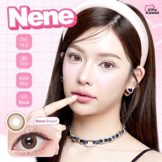 คอนแทคเลนส์[มินิ] Nene Brown / Gray (Kitty Kawaii) ☁️ มี อย.ไทย