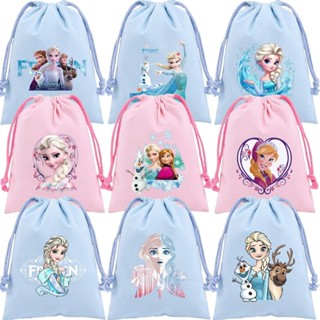 กระเป๋าหูรูดแช่แข็ง กระเป๋าเก็บการ์ตูนเจ้าหญิงเอลซ่า ถุงของข…