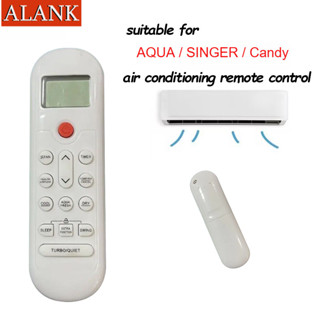ALANK รีโมท แอร์ Candy SINGER AQUA (เข้ากันได้กับแอร์แบบแยกส…
