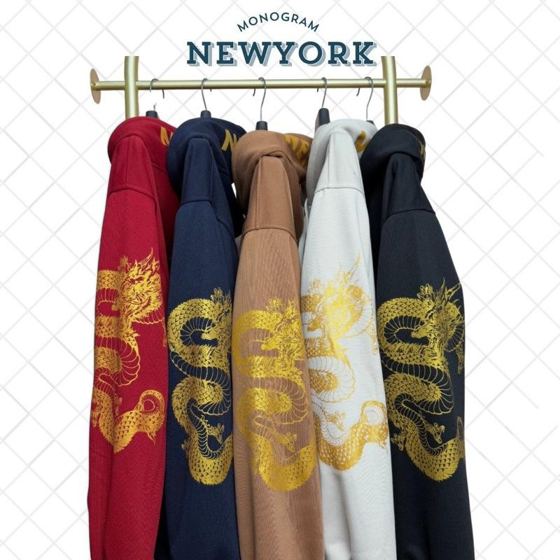 เสื้อกันหนาว เสื่อแขนยาว NewYork รุ่นมังกร