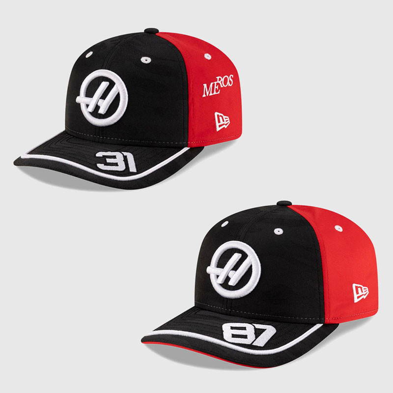 MoneyGram Haas F1 Team Oliver Bearman Esteban Ocon Baseball Cap