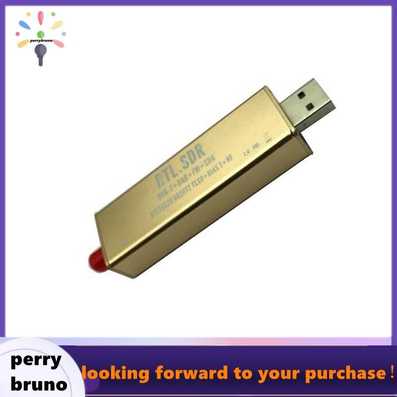 1 PCS RTL SDR ตัวรับสัญญาณ V3 Pro พร้อม Chipset Rtl2832 Rtl2832U R820T2 Golden สําหรับวิทยุ FM SDR R