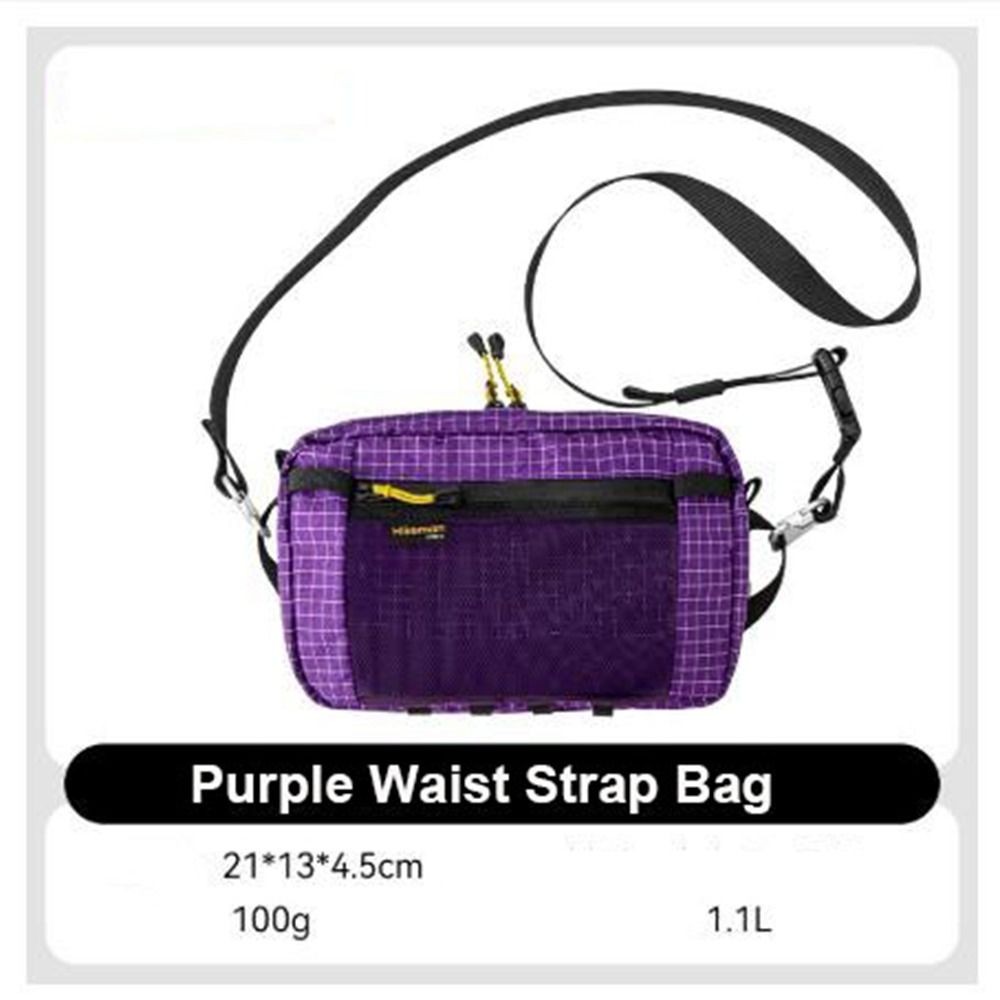 UUMIR Camping Hiking Crossbody Bag, แพ็คเกจกระเป๋าคาดเอวกีฬากันน้ําแบบพกพา,กระเป๋าตกปลาอเนกประสงค์อุปกรณ์ปั่นจักรยานภูเขากลางแจ้ง ราคา ถูกที่สุด ดีลบีเคเค แกลเลอรีภาพที่ 4