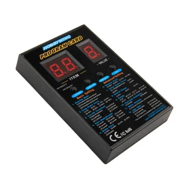 Hobbywing RC Car 120A Program Card LED Program Box 2C 86020010 การ์ดโปรแกรมสําหรับ XERUN และ EZRUN S