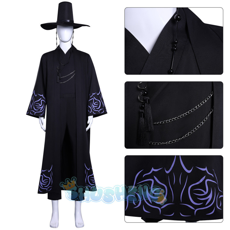 ชุดCosplay Huntrix และJINU Vampire Gothic Punk สำหรับฮัลโลวีนและIdol Look