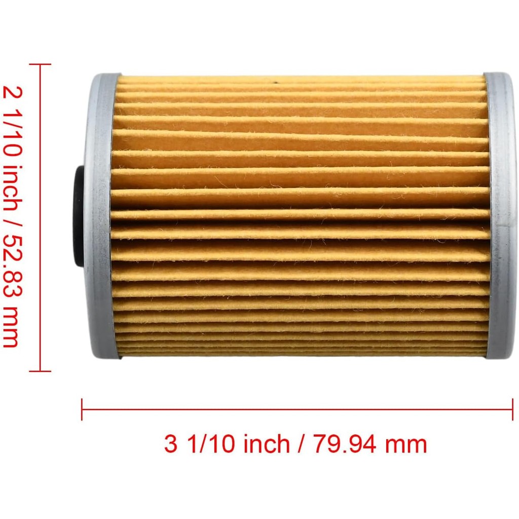 Fuel Filter and Filter Disk Kit 35-8M0093688 866171A1 35-892665 8M0093688 Compatible with Mercury Ma