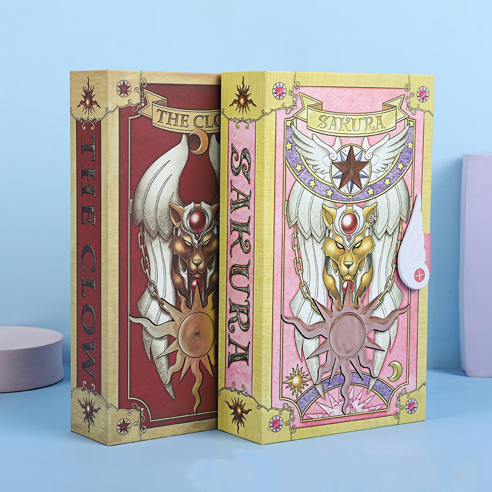 Cardcaptor Sakura ชุด Clow Cardcaptor Sakura การ์ดกระดาษแข็ง Deluxe CollectorS Edition การ์ดสะสมสําหรับเด็ก