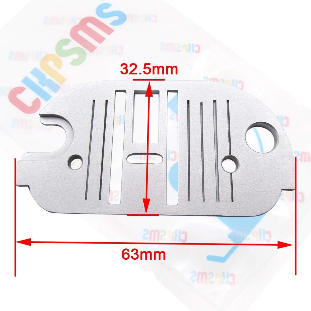 แบรนด์ CKPSMS-1 ชิ้น #356713 Zig Zag แผ่นคอเข็ม #356713 สําหรับนักร้อง 2500 2517 Hd105C Hd110 Sm14 I