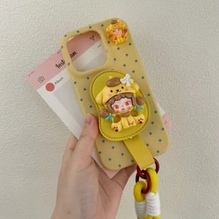 🚀Fast shipping🍭ตุ๊กตาหนังวงเล็บสามมิติสําหรับ iPhone กรณี 17promax 16pro 16plus 15plus 15 15promax 14promax 13pro 13promax 12 12pro 11 11promax 7p xr 7 xsmax 14plus