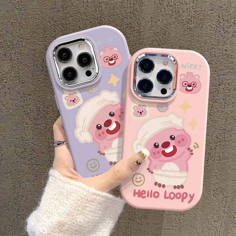 อ่างอาบน้ํา beaver loopy สําหรับ Realme 11 11X C67 12 12X 13 5 5S 5i 6i C3 C25 C25S C65 Narzo 60X 70