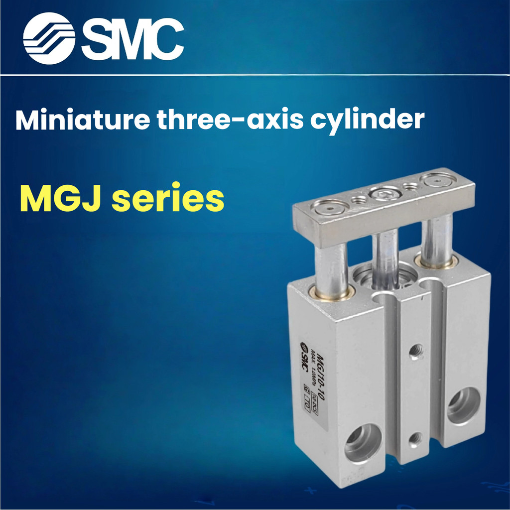 SMC ของแท้ MGJ6-5-10/MGJ10-5-10-15-20 MGJ10-20 กระบอกรางจิ๋ว