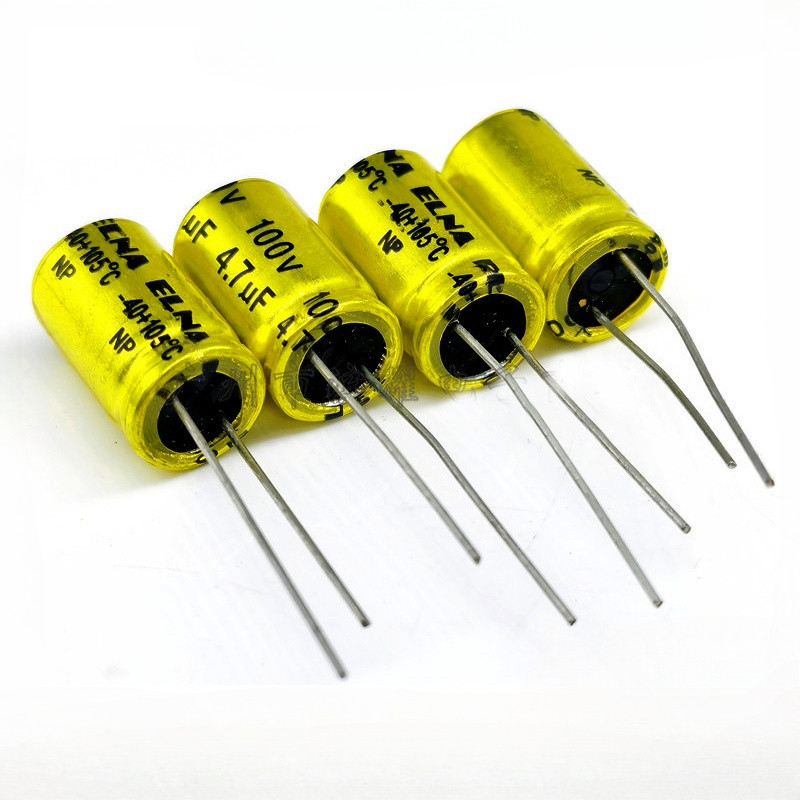 10 ชิ้น Non Polar Capacitor NP 1UF 1.5UF 2.2UF 3.3UF 4.7UF 5.6UF 6.8UF 10UF 12UF 22UF 100UF 100V