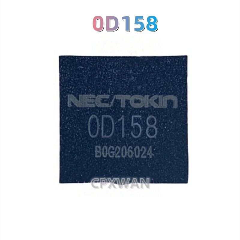 1pcs NEC/TOKIN 0D158 OD158 SMD ตัวเก็บประจุขนาดใหญ่แก้ปัญหาแล็ปท็อป Failure LQHR