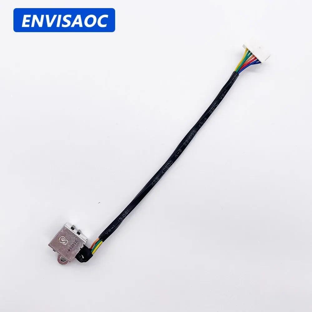 สําหรับ Dell XPS 17 L701X L702X Inspiron 17R N7010 N7110 157 แล็ปท็อป DC Power Jack DC-IN ชาร์จ Flex