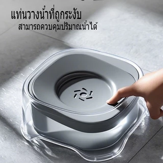 PawPals ที่ให้น้ำสัตว์เลี้ยง ชามน้ำลอยตัว 2L ชามอาหารแมว ชามสุนัข ป้องกันน้ำกระเซ็น ป้องปากเปียก ทำความสะอาดสะดวก