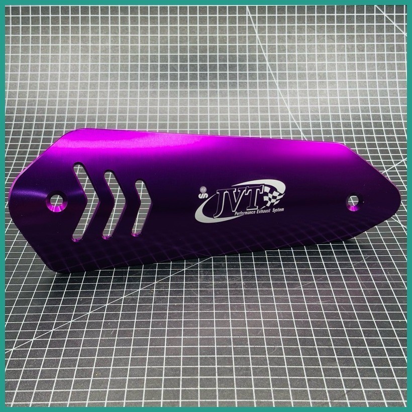 A4 ⏺️ JVT CNC Heat Guard Alloy สําหรับท่อ JVT V2 V3 V4 ORIGINAL