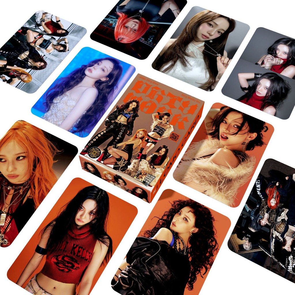 55pcs สกปรกทํางาน Lomo การ์ด Whiplash อัลบั้ม Photocards ฤดูหนาว GISELLE KARINA NING Kpop โปสการ์ดราคาถูก HT - รูปที่ 6