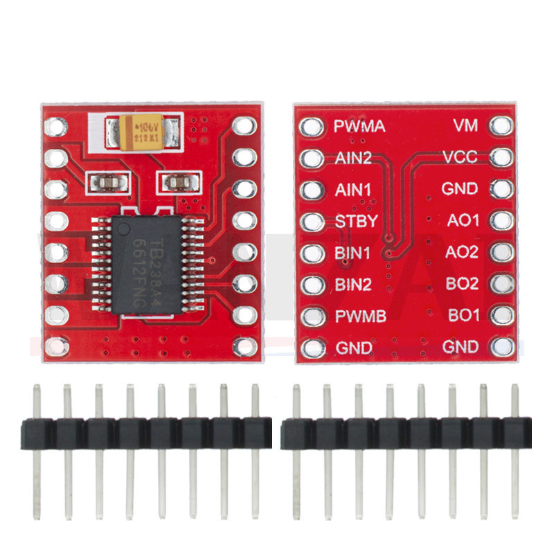 TB6612 มอเตอร์คู่ 1A TB6612FNG สําหรับ Arduino Microcontroller ดีกว่า L298N