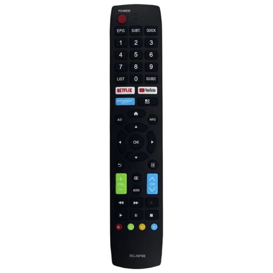 ใหม่ RC-NF06 สําหรับ  Sharp สมาร์ท LCD TV รีโมทคอนโทรล HS400 HS534 RC-NF02