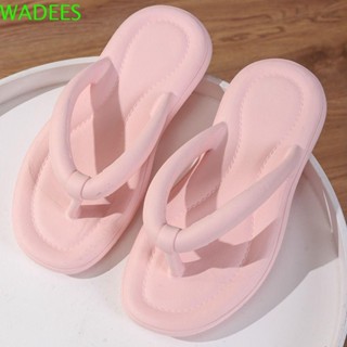 WADEES รองเท้าแตะชายหาด ผู้หญิง ออกแบบตัดขอบพิเศษ กันลื่น น้…