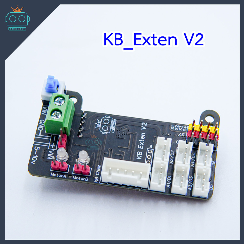 KB_Exten V2 บอร์ดขยายความสามารถให้ Kidbright ทุกเวอร์ชั่น