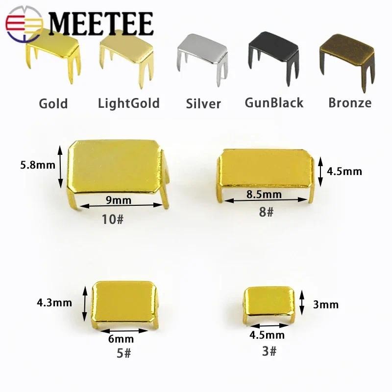 10 ชิ้น 3#5#8#10# คลิปหางโลหะ Zip Stopper สําหรับกระเป๋าถือ Garments End Lock อุปกรณ์เย็บผ้า - รูปที่ 2