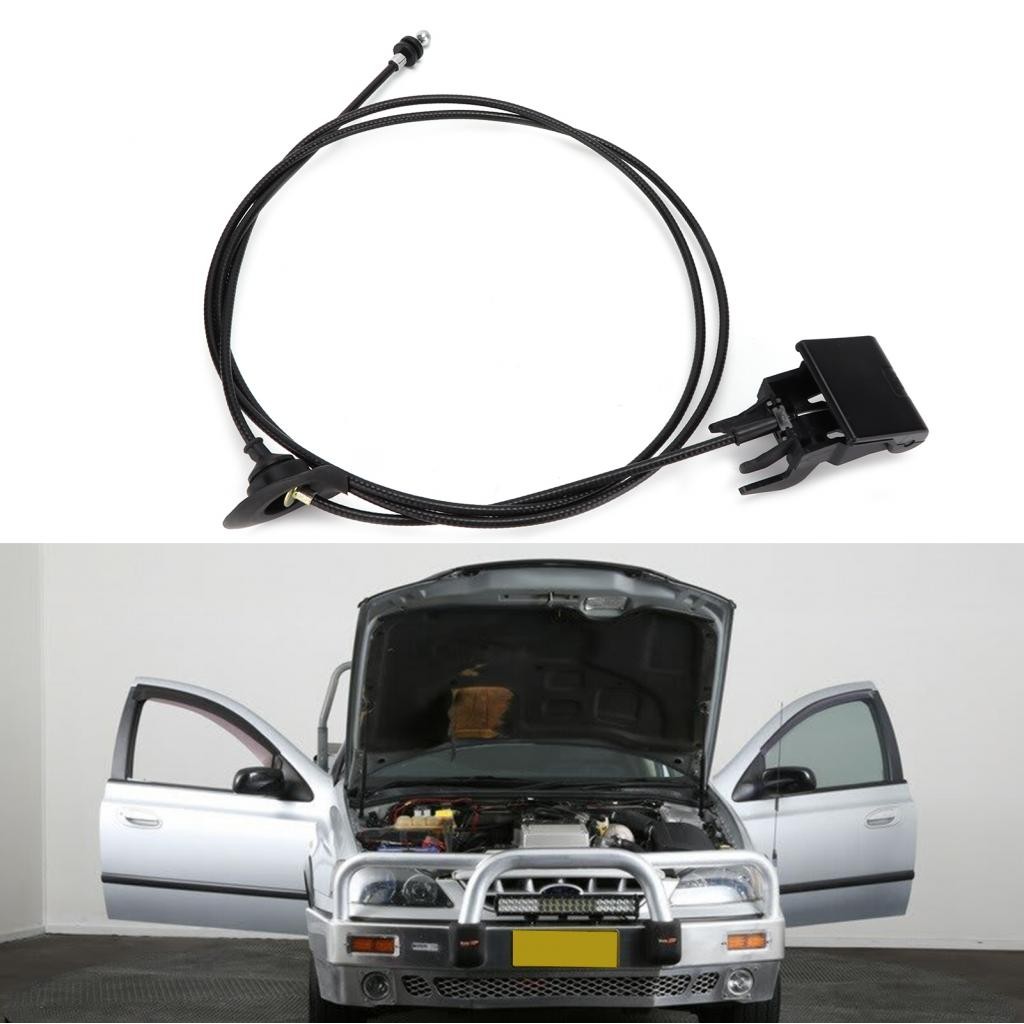 เครื่องยนต์ Hood Release Cable Latch อายุการใช้งานยาวนานสําหรับการปรับเปลี่ยนรถยนต์เปลี่ยน Ford Falc