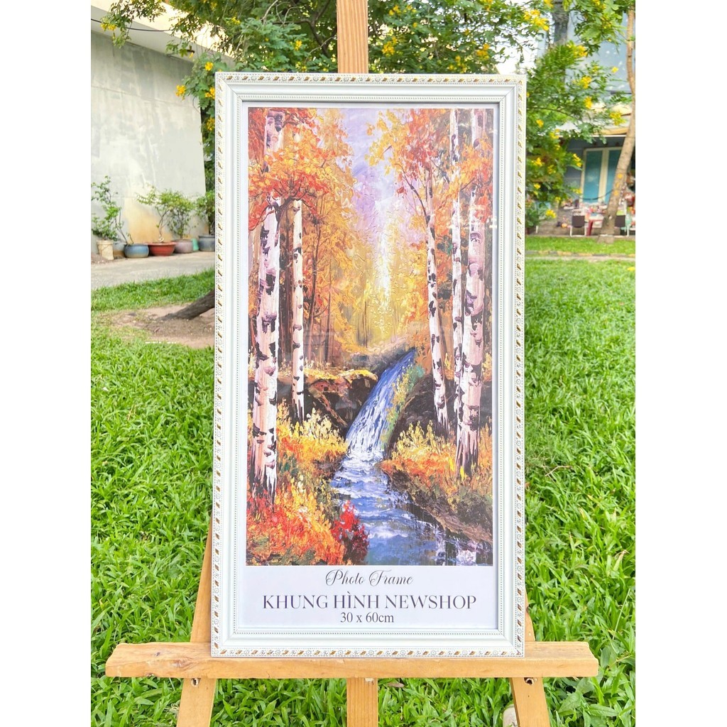 กรอบรูป - กรอบใบรับรอง 30x60 ซม. - กรอบคอมโพสิต, ติดผนังพื้นผิวไมก้าสําหรับโต๊ะทํางาน NEWSHOP