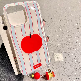 โปร่งใส จัดส่งจากประเทศไทย สไตล์อินสตาแกรม，แอปเปิ้ลแดง for iPhone เคสไอโฟน 11 12 13 14 15 16 PLUS PRO MAX X XS MAX XR 7/