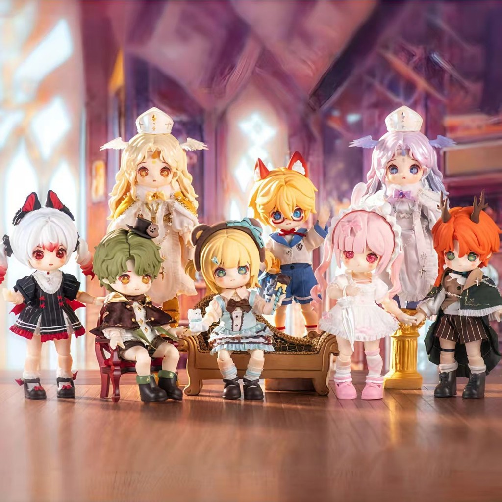 🔴ของแท้กล่องจุ่ม🔴🚚ส่งภายใน 24 ชั่วโมง🚚Nagi Animal Boy Fantasy Land Series Figure  BJD Blind Box