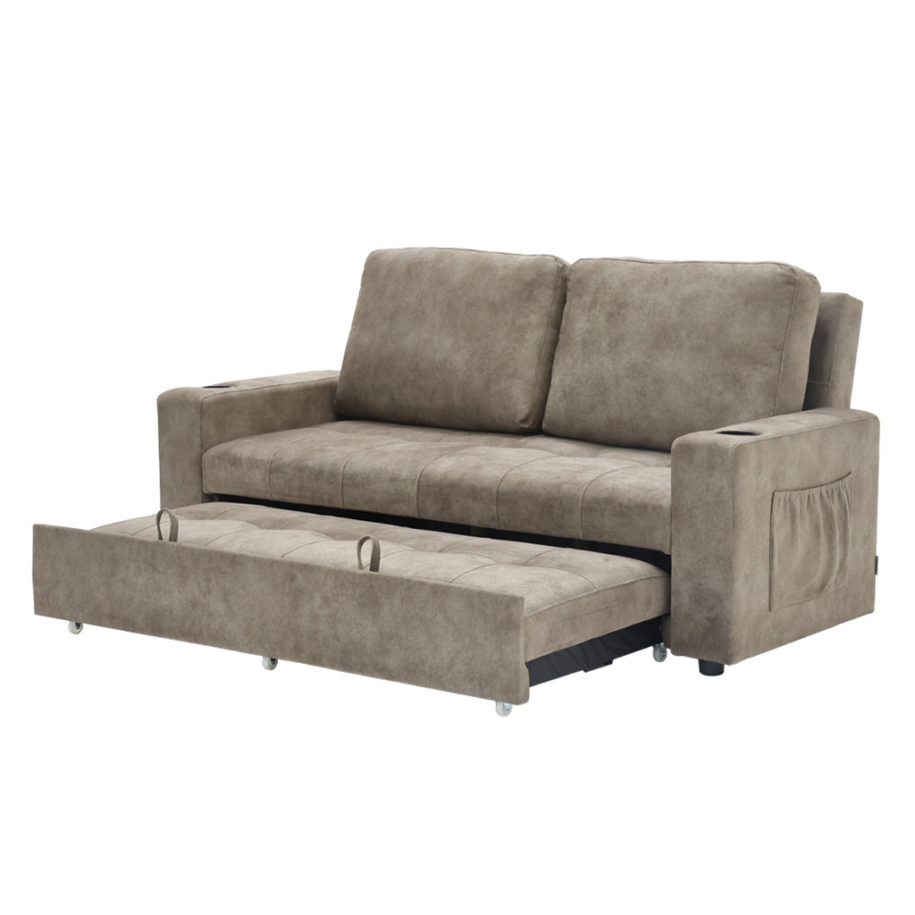 SB Design Square โซฟาเบด 3 ที่นั่ง  รุ่น Reindeer - PET  สีน้ำตาล (189x100x91 ซม.)  แบรนด์ SOFA SOLUTIONS รูปที่ 5