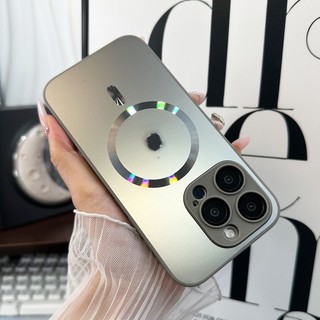 ใหม่ หรูหรา เอจี เคสแม่เหล็กฝ้าที่แข็งแกร่งสําหรับ ไอโฟน 16 15 14 13 12 11 15 บวก พร้อมการป้องกันเลนส์กล้อง