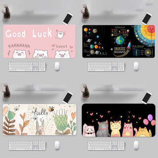 ขนาดใหญ่ แผ่นรองเม้าส์ 80x30cm หนา3mm แผ่นรอง สำ าหรับเล่นเกมคอมพิวเตอร์ gaming mouse pad