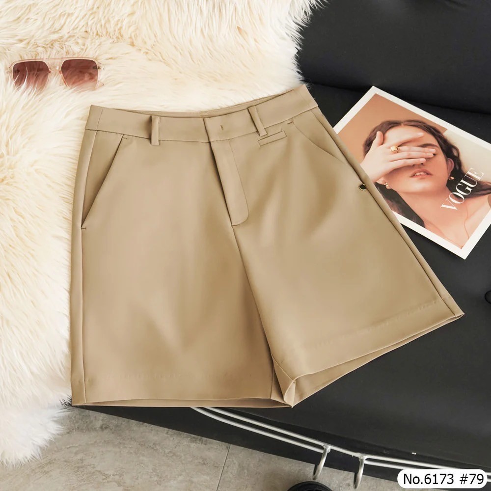 Maristar กางเกงขาสั้น No.6173  ผ้ายืด Softtech ไม่เป็นขน งานเกรดห้าง