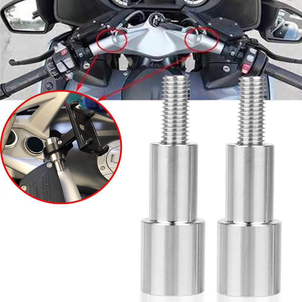 รถจักรยานยนต์โทรศัพท์มือถือนําทางวงเล็บจับขยายบาร์สําหรับ BMW K1600 GT/GTL/B, R1200RT/R1250RT 14-20