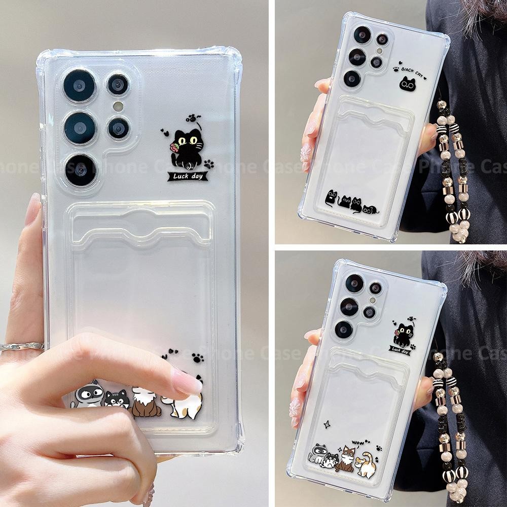 Lucky Cat เคส For Samsung A06 A16 A54 A15 A36 A22 A55 A56 A05S A07 A17 A35 A25 A26 A12 A13 A14 A52 A53 A37 S24 S25 S26