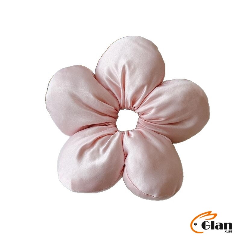 Glanxuan ลายดอกไม้แฟชั่น ยางแต่งผมขนาดใหญ่ ยางรัดผมหางม้า ดอกไม้สามมิติ แฟชั่นเกาหลี hair band - รูปที่ 7