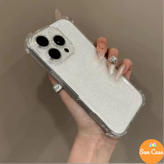 กลิตเตอร์ เคสโทรศัพท์ For iPhone 16 11 12 pro max Case iPhone 13 14 15 pro max 12 13 pro max 15 16 PLUS ป้องกันการตกทั้ง
