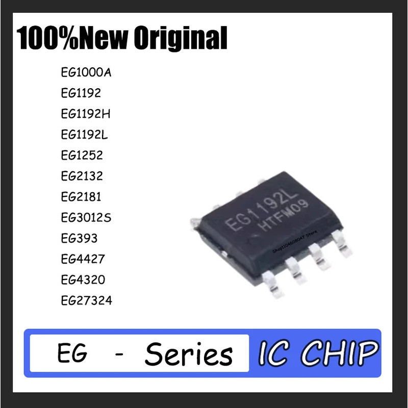 1-5PCS EG1000A EG1192 EG1192H EG1192L EG1252 EG2132 EG2181 EG3012S EG393 EG4427 EG4320 EG27324 SOP8 