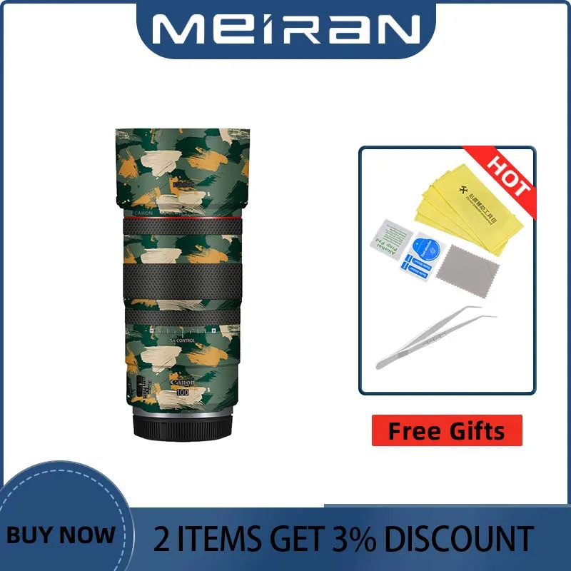 ฝาครอบเลนส์กล้องฟิล์ม Anti-Scratch อุปกรณ์เสริมกล้องป้องกันฟิล์มสําหรับ Canon RF100mm F2.8 100mmF2.8