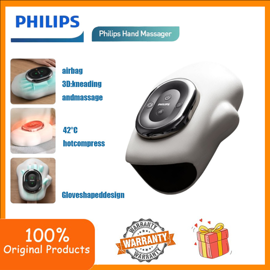 Philips PPM3101A เครื่องนวดมือ 3D นวด 42 ° ครักษาความร้อน นวดอัตโนมัติ