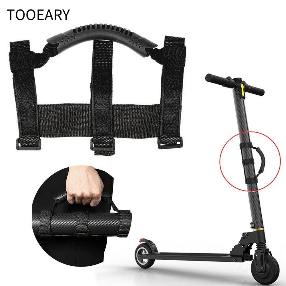 TAINAKARITSU ที่จับพกพาสำหรับ Scooter ไฟฟ้า M365, Ninebot และ G30 - สายรัดทนทานและผ้าใบยืดหยุ่น