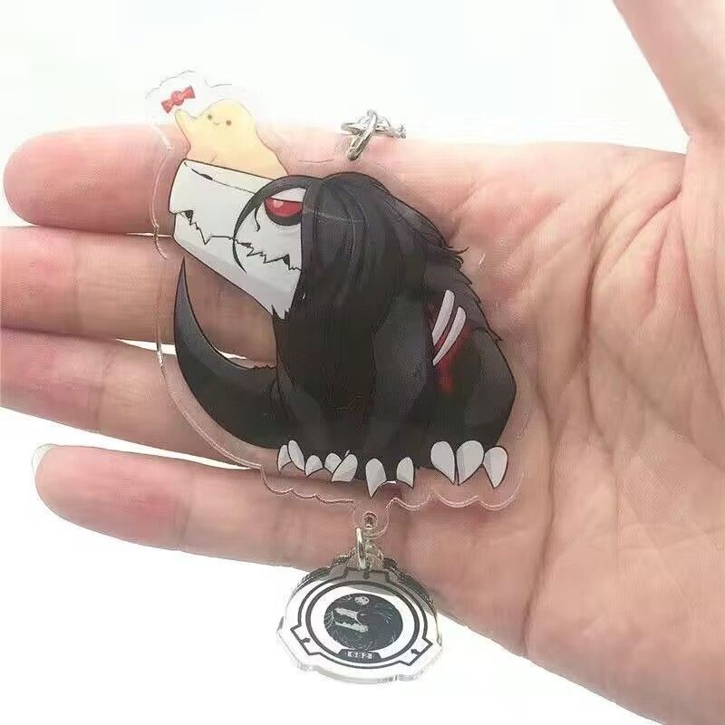 SCP 动keying 金亚克力扣书包挂饰边挂件配饰二元SCP Animal Foundation อะคริลิคพวงกุญแจ BookSN2B20250812