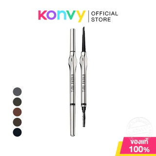 Time Phoria Genesis Superstay Eyebrow Pencil 0.2g ไทม์ฟอเรีย ดินสอเขียนคิ้วสองหัว.