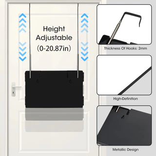 🔥COD 3 Way Mirror 360 Mirror Self Cut Hair, Adjustable Foldable Portable Trifold Mirror with Height Retractable Hook