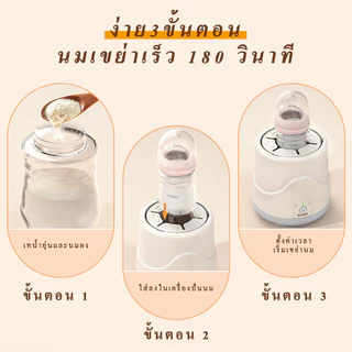 เครื่องเขย่าขวดนมอัตโนมัติ เครื่องผสมนมผง หมุน 360 ไม่จับตัวเป็นก้อน เครื่องเขย่าขวดนมไฟฟ้า ใช้งานได้หลายแบบ ชาร์จแบตUSB
