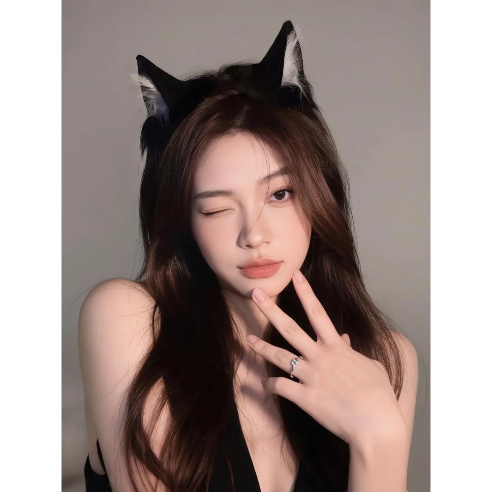 สัตว์หูแมวสามมิติ สำหรับcosplay แถบคาดศีรษะ - รูปที่ 5