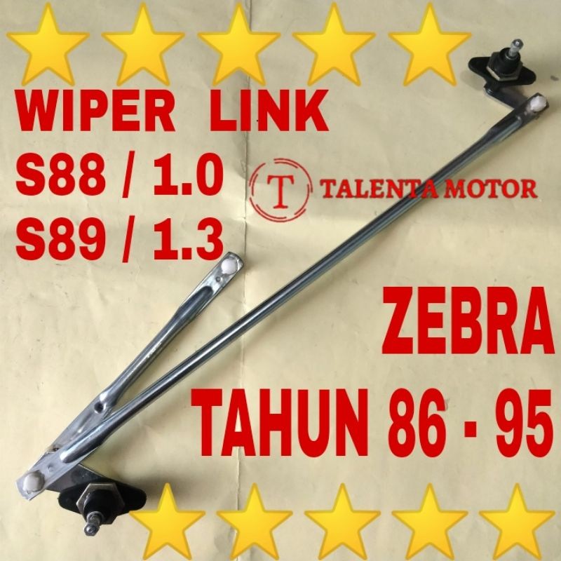 WIPER LINK ZEBRA 1000 S88 1.0 / 1.3 / S89 / 1300CC WIPER STANG IN 1000cc