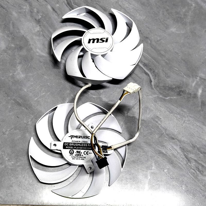 Msi msi RTX4060 4060Ti 4070S 4070Ti VENTUS VENTUS 2X พัดลมการ์ดกราฟิก